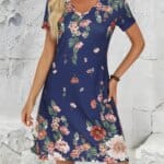 Women's Spring/Summer Elegant V-Neck Dress
